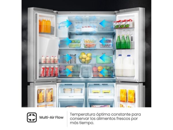 Frigorífico Americano HISENSE RQ760N4SASE (No Frost - 178.5 cm - 597 L - Inox) - Imagen 3